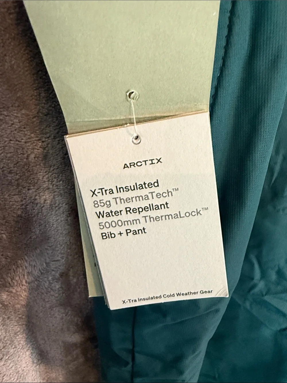 Arctix Teal Kids Snow Bib Overalls